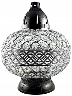 Náhrobný lampáš - VOLAJTE ZAVOLAJTE MAX VITRÁŽ PREDUROVANÁ PREMIUM ZLATÁ 36 CM